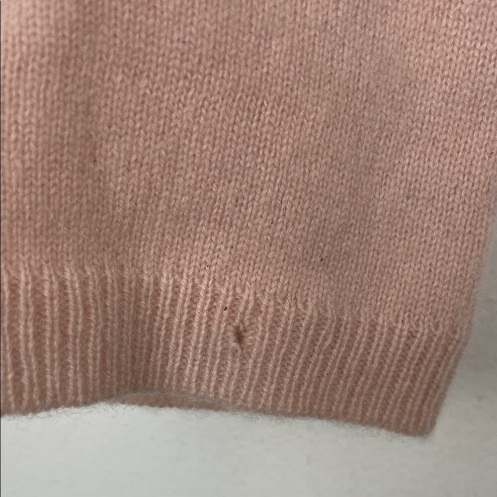 Weekend By Max Mara Cashmere Pink Embroidered Grapes Women's M Cardigan Sweater - Picture 5 of 11